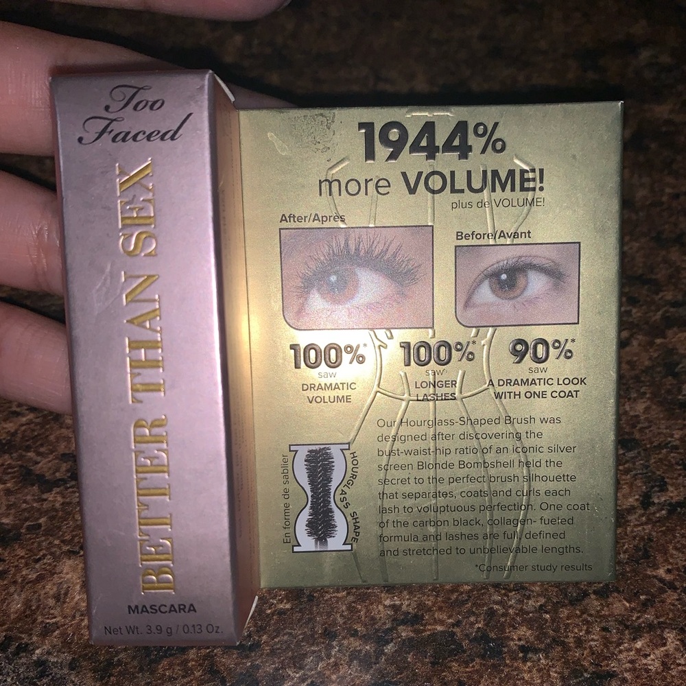 Too Faced “Better Than Sex” Mascara
